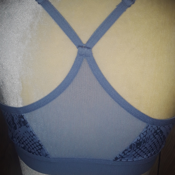 Womans Spors BraSize Blue Extra Comfort Support Medium (8-10) - Picture 4 of 4